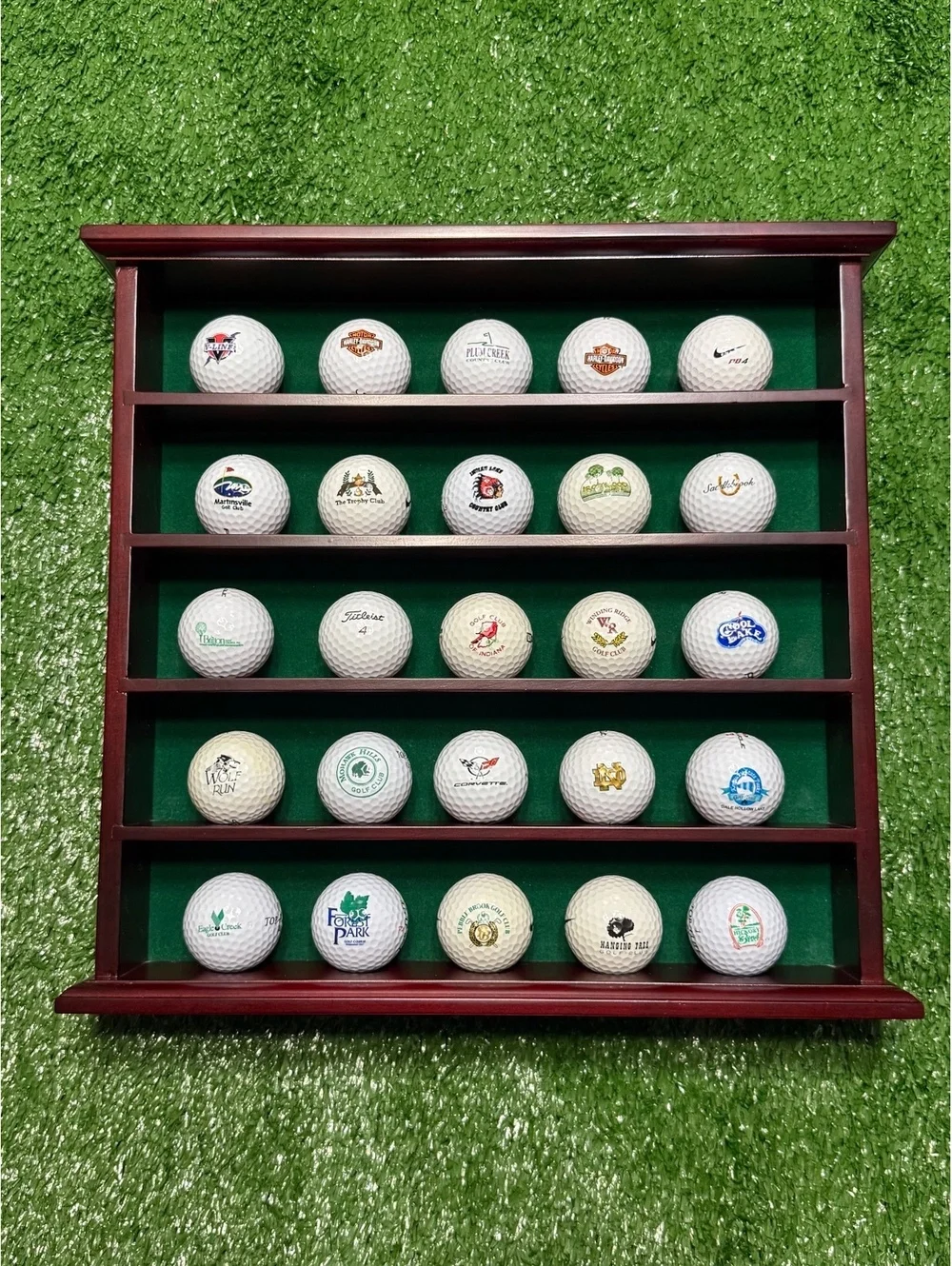 25 Golf Ball Display Case | Includes Golf Ball